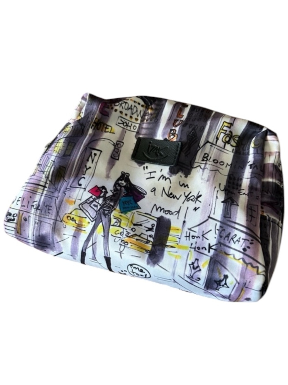 IZAK "I'm in a NY Mood" Cosmetics Bag